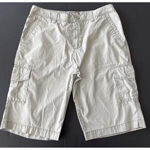 Caribbean Joe Beige Cargo Shorts‎ Women's Size 10 Casual Outdoors